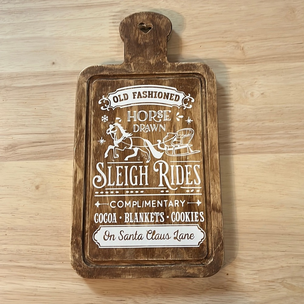 Old-fashioned horse, drawn, sleigh rides, charcuterie, board